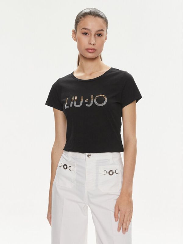 Liu Jo Liu Jo T-shirt VA4216 JS923 Crna Regular Fit
