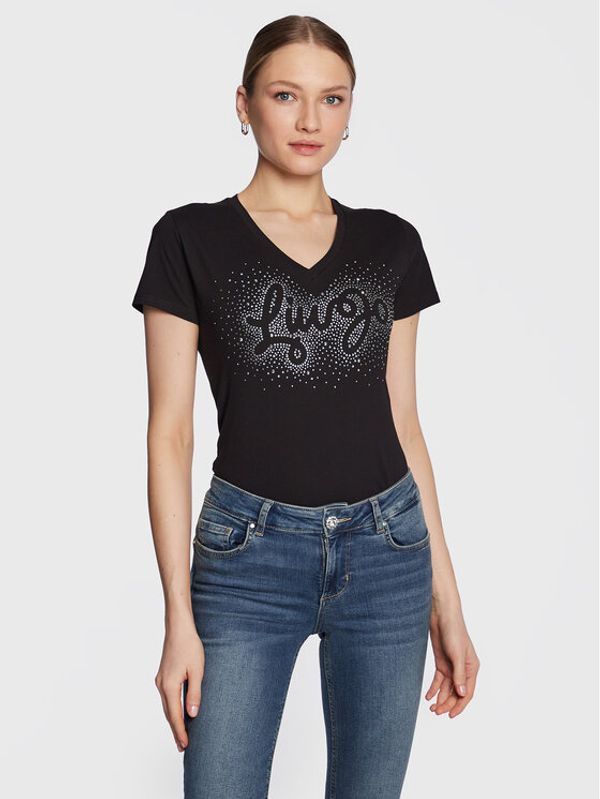 Liu Jo Liu Jo T-shirt WA3278 JS923 Crna Regular Fit