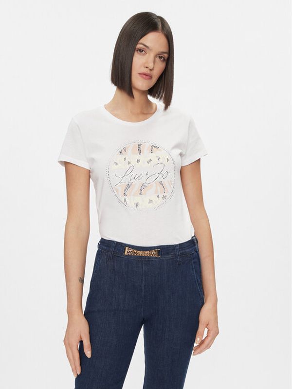 Liu Jo Liu Jo T-shirt WA4108 JS923 Bijela Regular Fit