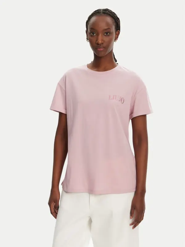Liu Jo Liu Jo T-shirt WA5144 JS923 M9621 Ružičasta Regular Fit