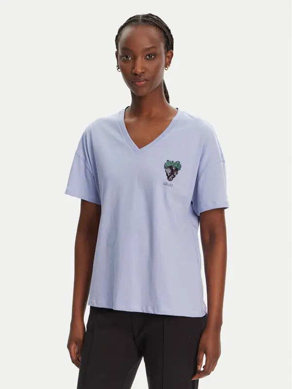 Liu Jo Liu Jo T-shirt WA5366 JS904 Ljubičasta Regular Fit
