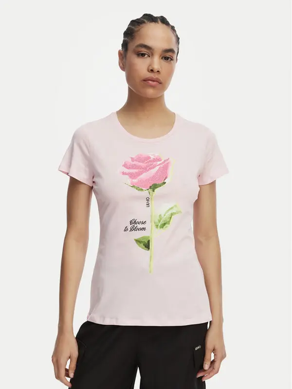 Liu Jo Liu Jo T-shirt WA6477 JS923 Ružičasta Regular Fit