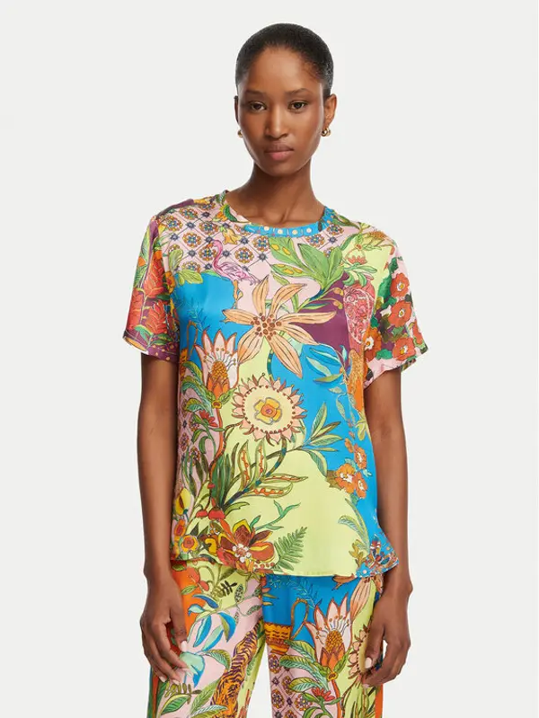 Liu Jo Liu Jo T-shirt WA6512 T473A Šarena Regular Fit