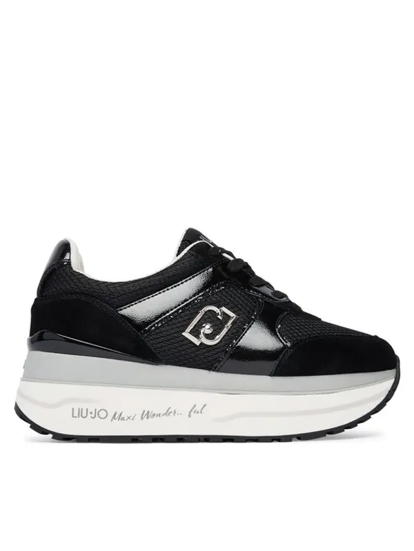 Liu Jo Liu Jo Tenisice Maxi Wonder Plus 02 BA6019 PX805 Crna