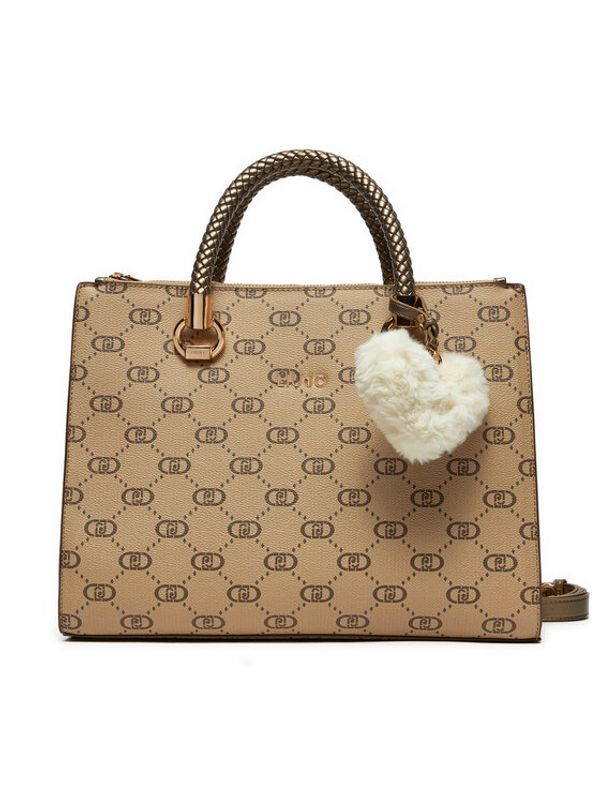Liu Jo Liu Jo Torbica Ecs M Satchel Dou AF4008 E0668 Bež