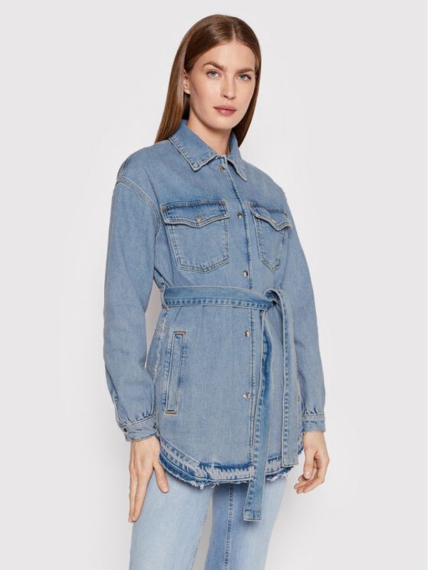 Liu Jo Liu Jo Traper jakna UA2163 DS007 Plava Relaxed Fit