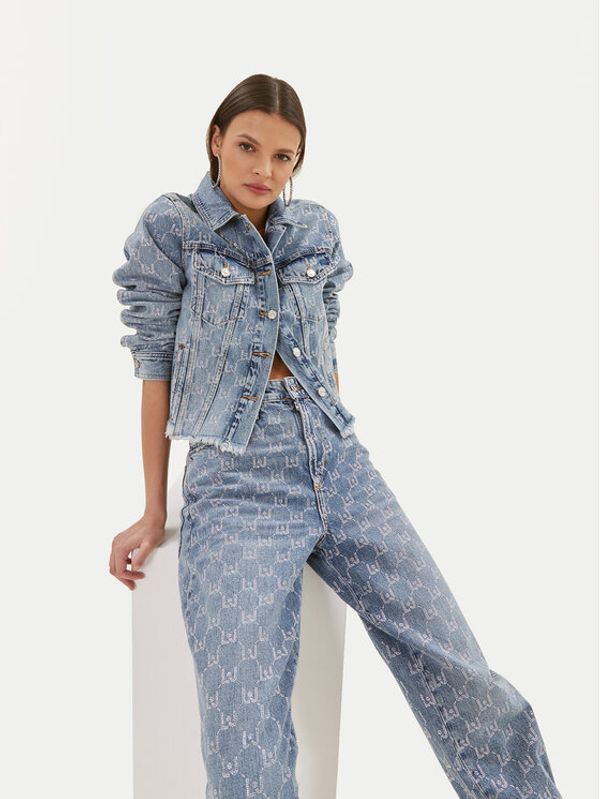 Liu Jo Liu Jo Traper jakna UA4096 D4854 Plava Regular Fit