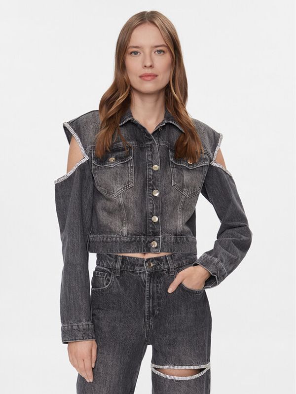 Liu Jo Liu Jo Traper jakna UA4117 D4891 Siva Regular Fit