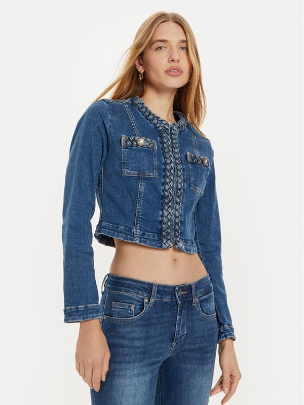 Liu Jo Liu Jo Traper jakna UF4120 D4448 Plava Regular Fit