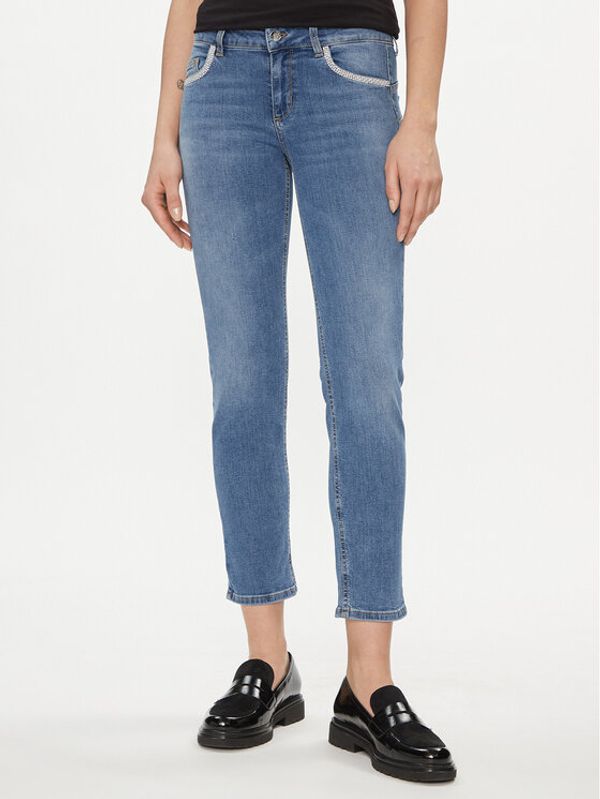 Liu Jo Liu Jo Traperice UA4001 D4448 Plava Skinny Fit