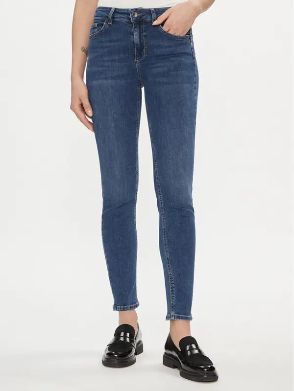 Liu Jo Liu Jo Traperice UA4013 D4448 Plava Skinny Fit