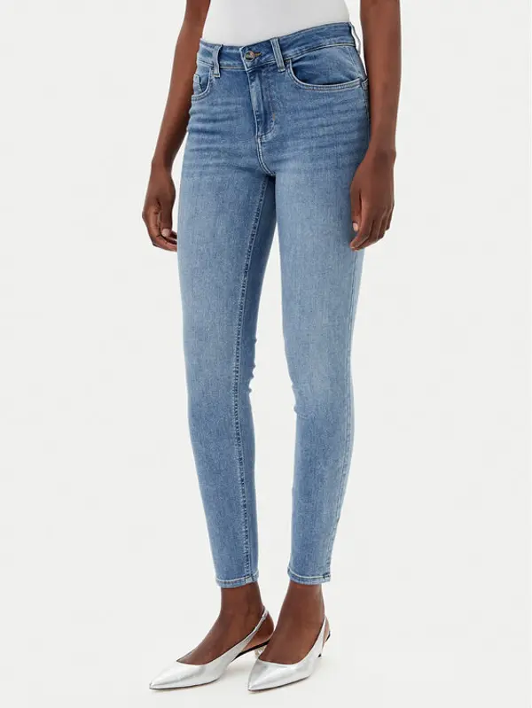 Liu Jo Liu Jo Traperice UA5013 D4615 Plava Skinny Fit