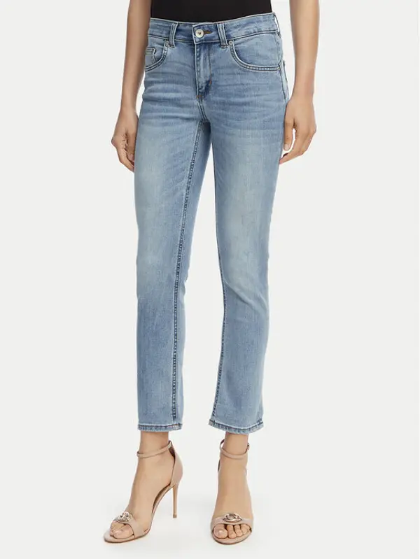 Liu Jo Liu Jo Traperice UA6006 D0318 Plava Slim Fit