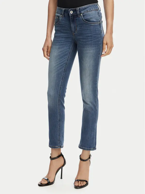 Liu Jo Liu Jo Traperice UA6006 D0318 Tamnoplava Slim Fit