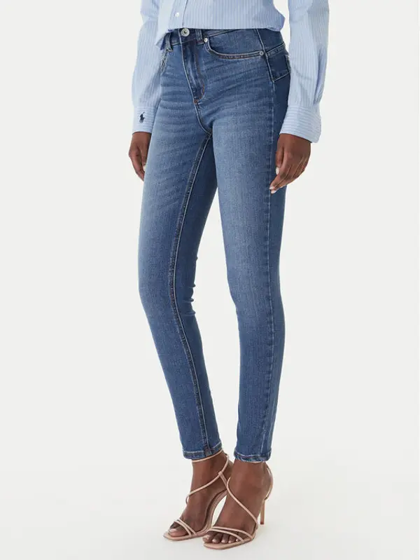 Liu Jo Liu Jo Traperice UA6013 D0318 Tamnoplava Slim Fit