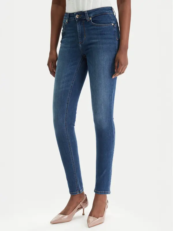 Liu Jo Liu Jo Traperice UA6013 D4186 Tamnoplava Slim Fit