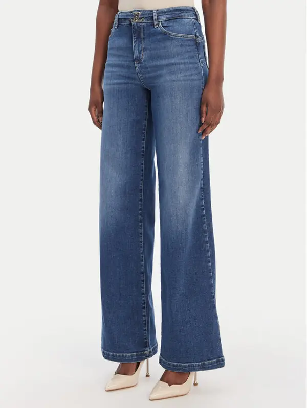 Liu Jo Liu Jo Traperice UA6160 D0264 Plava Flare Fit