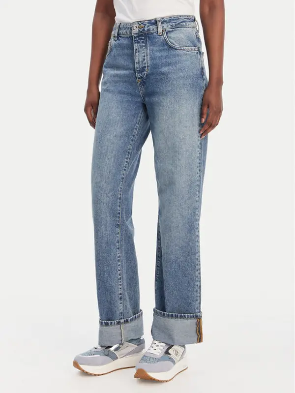 Liu Jo Liu Jo Traperice UA6207 D4854 Plava Straight Fit