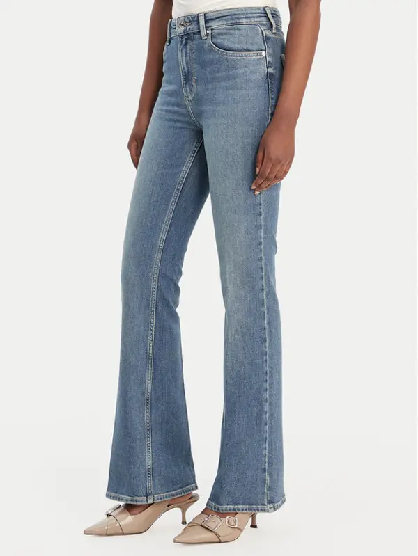 Liu Jo Liu Jo Traperice UA6219 D0321 Plava Bootcut Fit