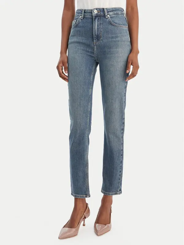 Liu Jo Liu Jo Traperice UA6220 D0321 Plava Slim Fit