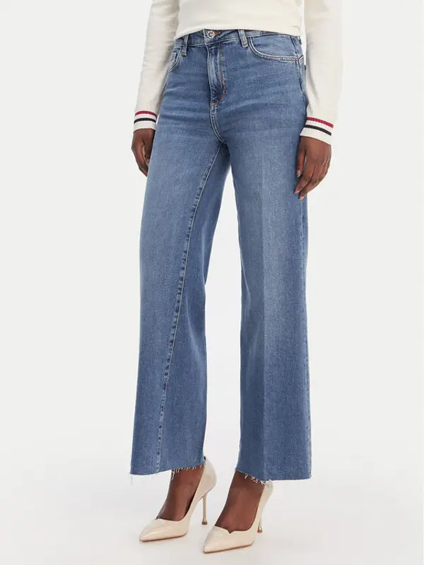Liu Jo Liu Jo Traperice UA6234 D0310 Plava Flare Fit