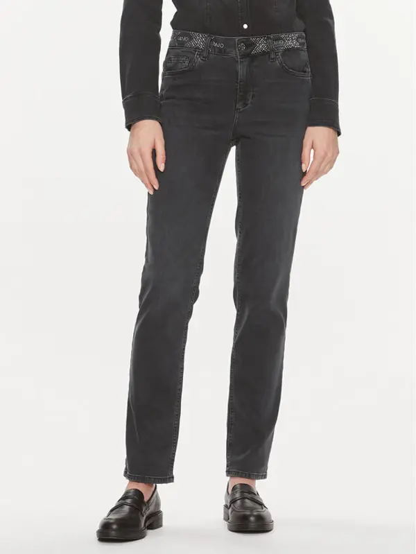 Liu Jo Liu Jo Traperice UF3016 D4391 Siva Slim Fit