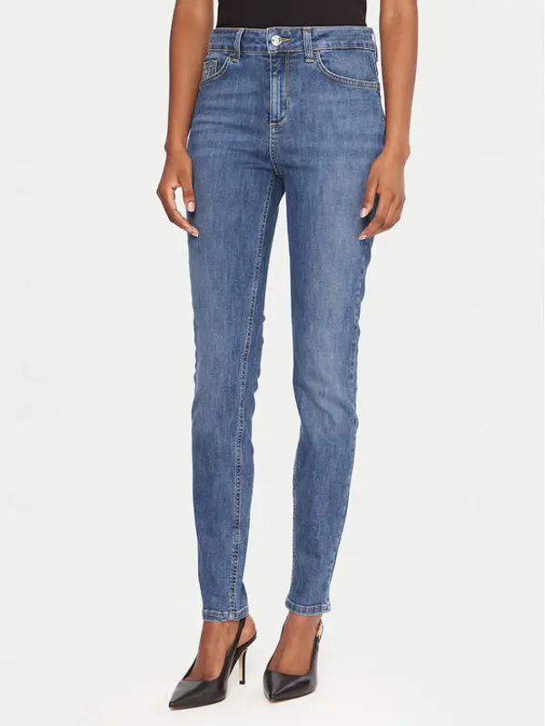 Liu Jo Liu Jo Traperice UF5013 D0275 Plava Skinny Fit