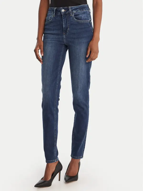 Liu Jo Liu Jo Traperice UF5013 D4615 Plava Skinny Fit
