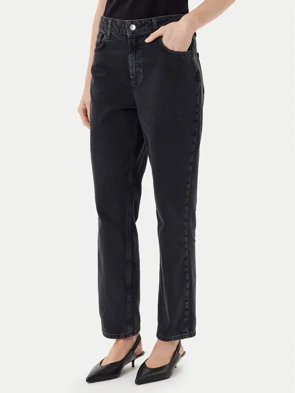 Liu Jo Liu Jo Traperice UF5019 D4927 87456 Crna Straight Fit