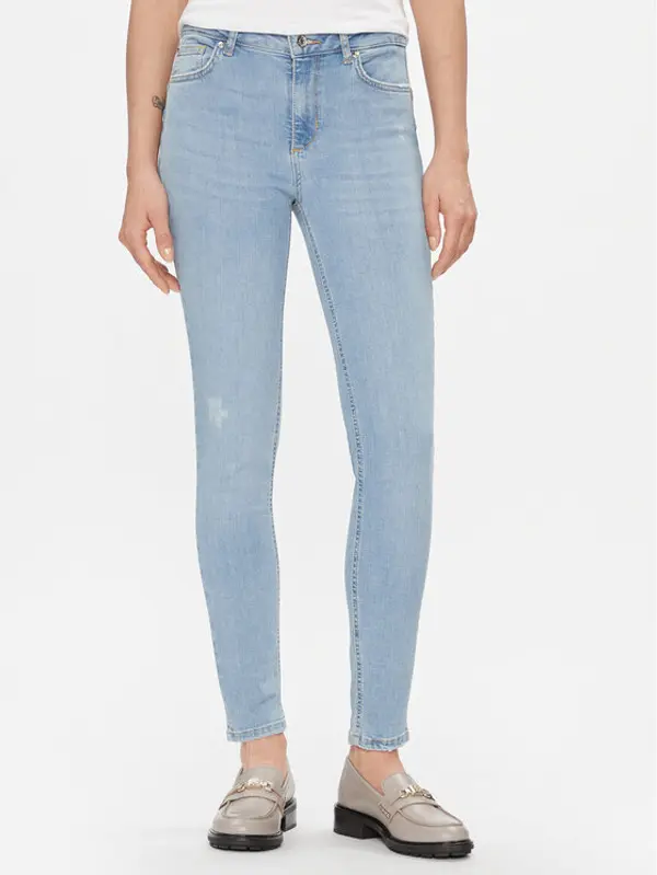 Liu Jo Liu Jo Traperice UXX037 D4811 Plava Skinny Fit