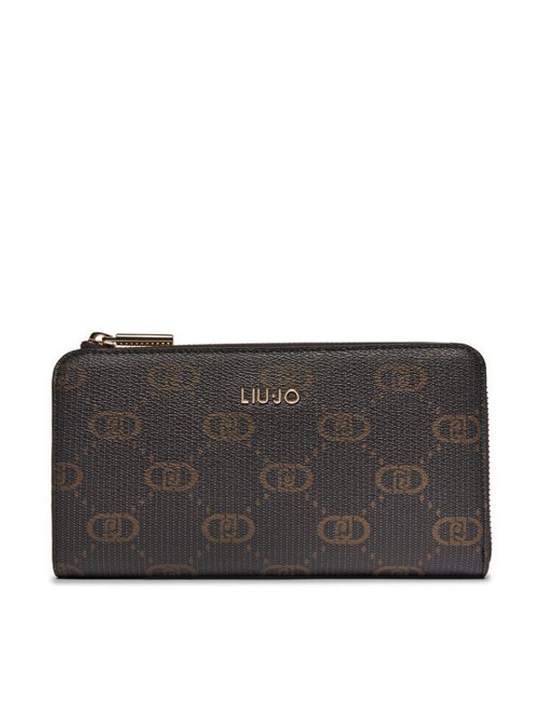 Liu Jo Liu Jo Veliki ženski novčanik Ecs Xl Zip Around AF4270 E0668 Smeđa