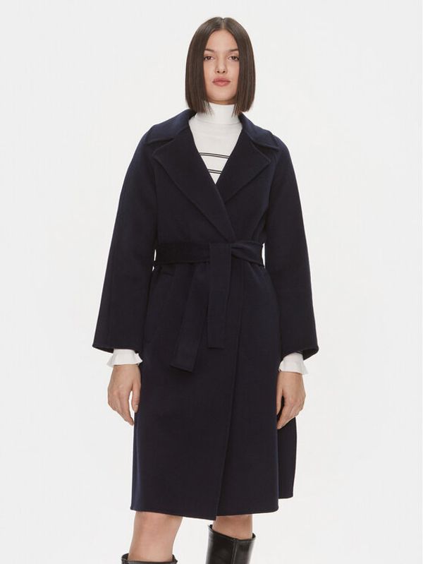 Liu Jo Liu Jo Vuneni kaput CF3003 T3540 Tamnoplava Regular Fit