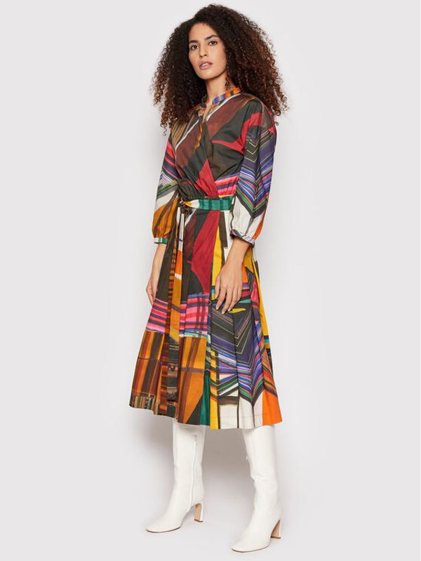 Liviana Conti Liviana Conti Haljina za svaki dan F2SU25 Šarena Regular Fit