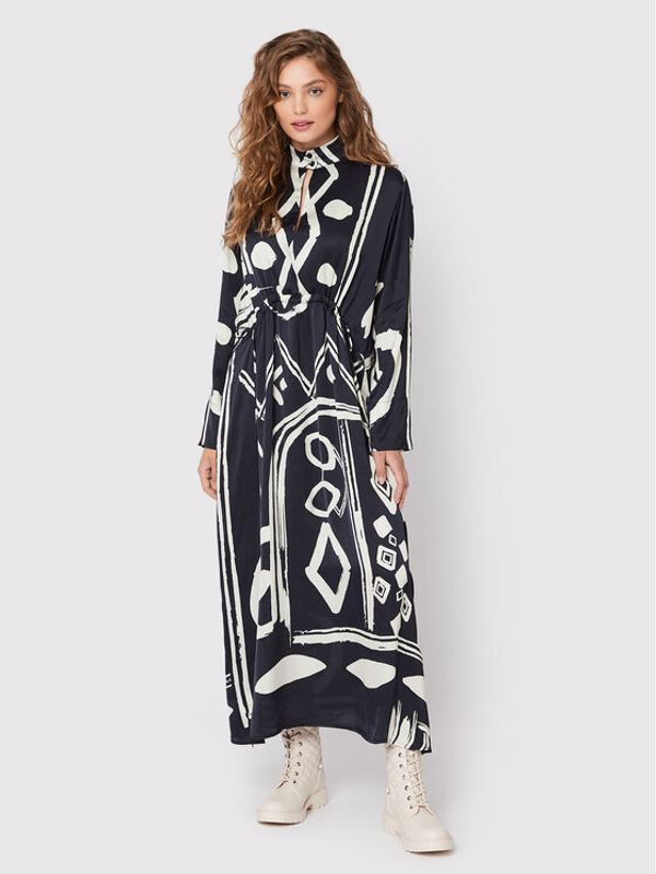 Liviana Conti Liviana Conti Haljina za svaki dan F2WU23 Tamnoplava Relaxed Fit