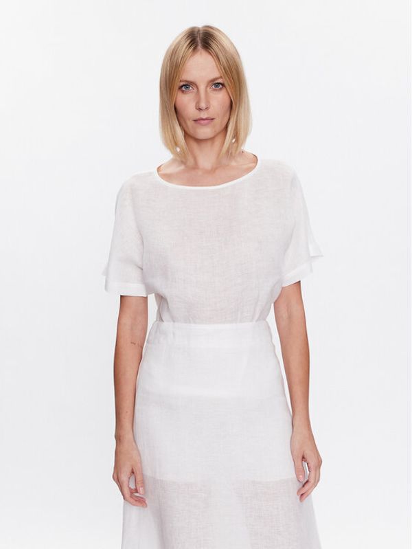 Liviana Conti Liviana Conti Majica L3SM06 Bijela Regular Fit