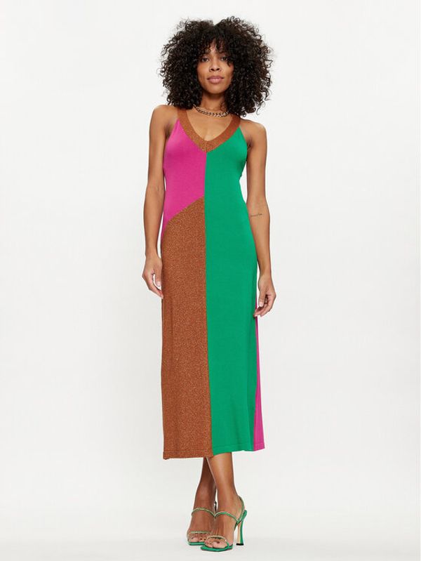 Lola Casademunt by Maite Lola Casademunt by Maite Džemper haljina MS2416010 22M Šarena Regular Fit