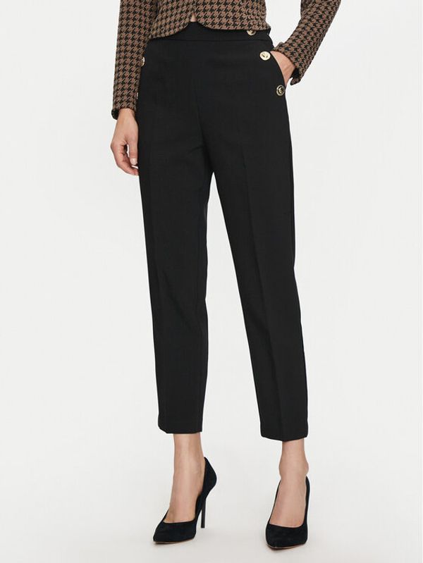 Lola Casademunt by Maite Lola Casademunt by Maite Hlače MF2414007 Crna Straight Fit