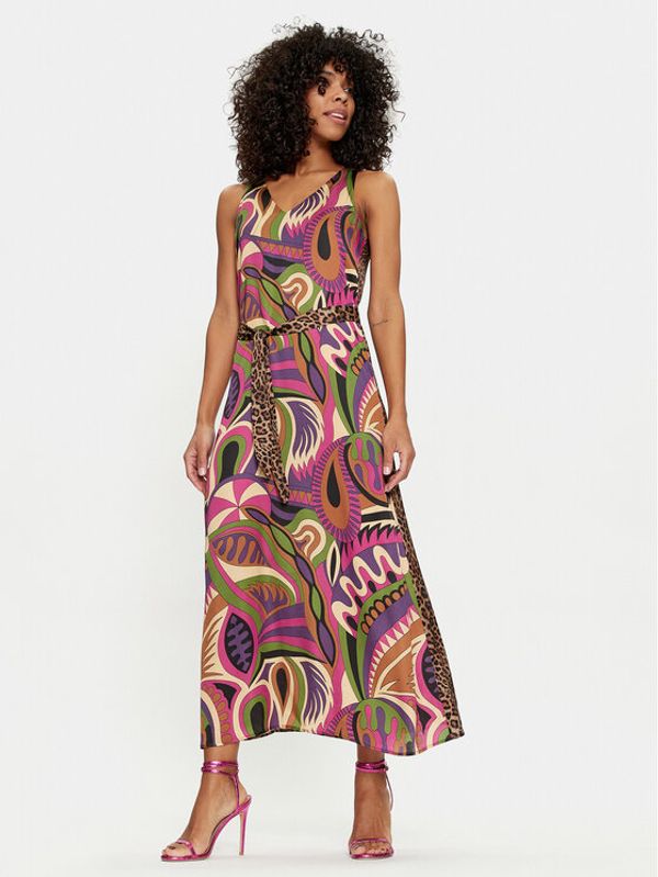 Lola Casademunt by Maite Lola Casademunt by Maite Koktel haljina MS2416029 28N Šarena Regular Fit