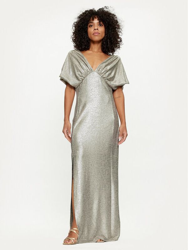 Lola Casademunt by Maite Lola Casademunt by Maite Večernja haljina MS2416014 Zlatna Regular Fit