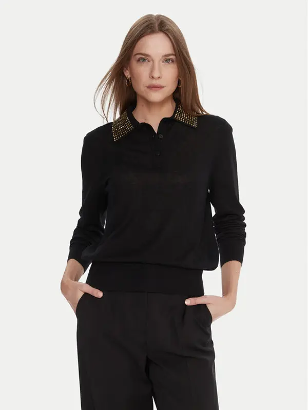 LOLA CASADEMUNT LOLA CASADEMUNT Džemper MF2511006 Crna Regular Fit
