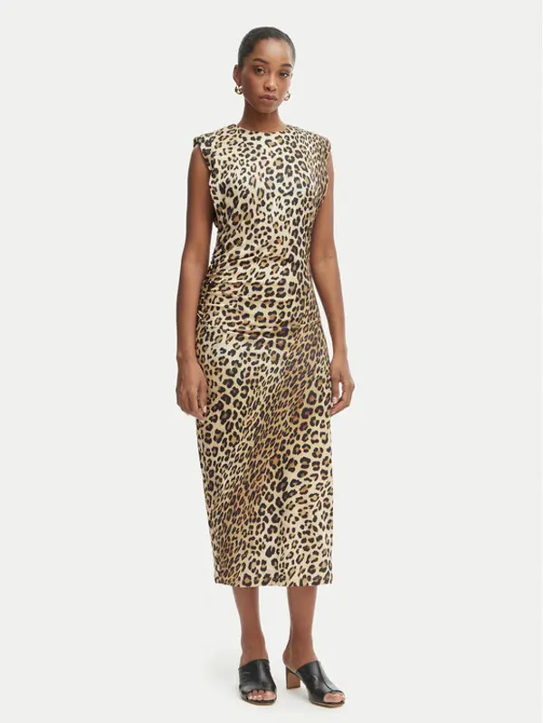 LOLA CASADEMUNT LOLA CASADEMUNT Haljina za svaki dan LS2616152 Smeđa Regular Fit