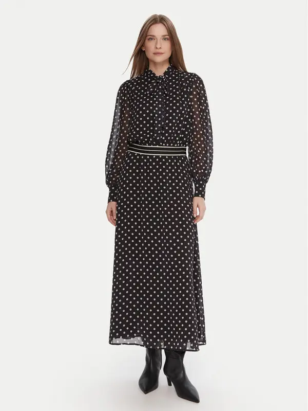 LOLA CASADEMUNT LOLA CASADEMUNT Haljina za svaki dan MF2516006 Crna Regular Fit