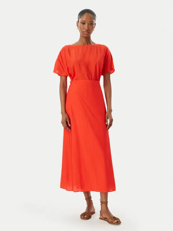 LOLA CASADEMUNT LOLA CASADEMUNT Haljina za svaki dan MS2616020 Crvena Regular Fit