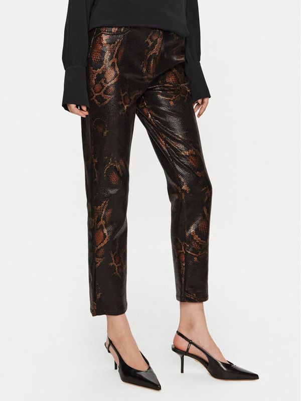 LOLA CASADEMUNT LOLA CASADEMUNT Hlače LF2414007 Crna Slim Fit