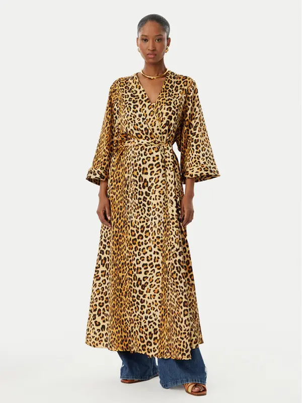 LOLA CASADEMUNT LOLA CASADEMUNT Kimono LS2602005 Smeđa Regular Fit