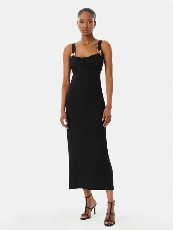 LOLA CASADEMUNT LOLA CASADEMUNT Koktel haljina MS2616048 Crna Slim Fit