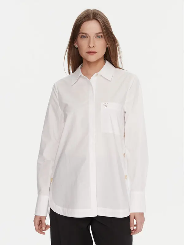 LOLA CASADEMUNT LOLA CASADEMUNT Košulja LF2515025 Bijela Regular Fit