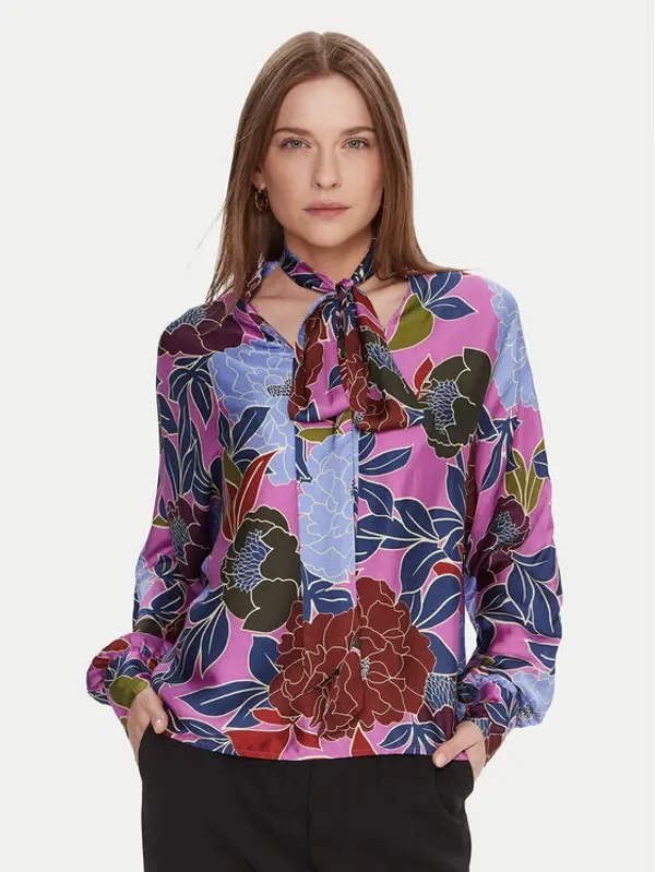 LOLA CASADEMUNT LOLA CASADEMUNT Košulja MF2515003 Ljubičasta Loose Fit