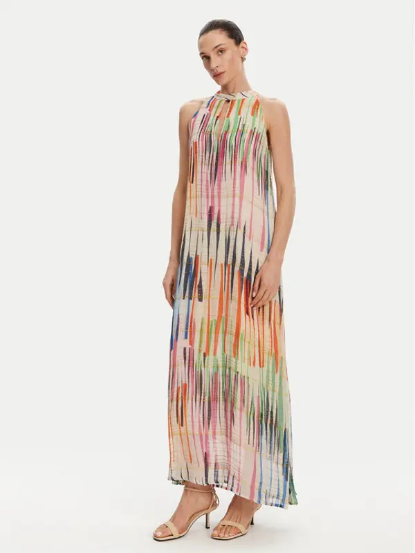 LOLA CASADEMUNT LOLA CASADEMUNT Ljetna haljina LS2516027 Šarena Relaxed Fit