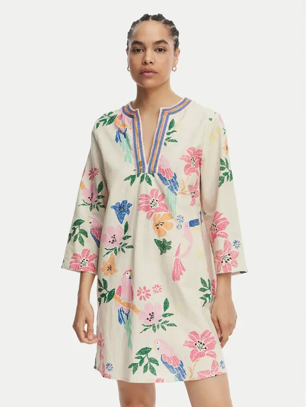 LOLA CASADEMUNT LOLA CASADEMUNT Ljetna haljina LS2616036 Šarena Relaxed Fit